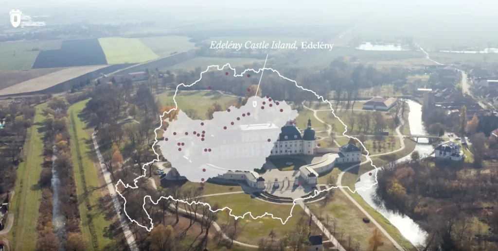 Edelény Castle Island